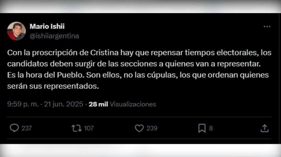 Posteo Mario Ishii Cristina