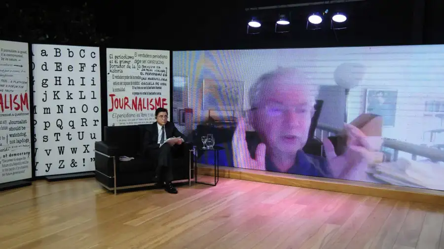 El profesor Donald Sassoon, entrevistado en Periodismo Puro por Jorge Fontevecchia.