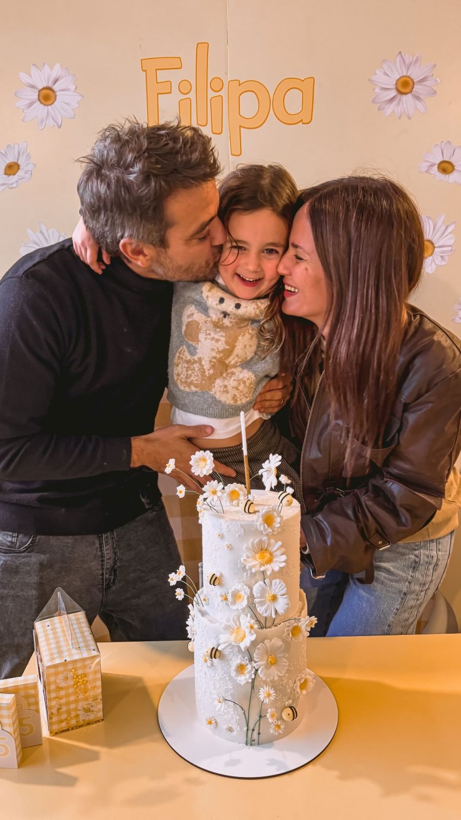 Filipa, la hija de Paula Chaves y Pedro Alfonso