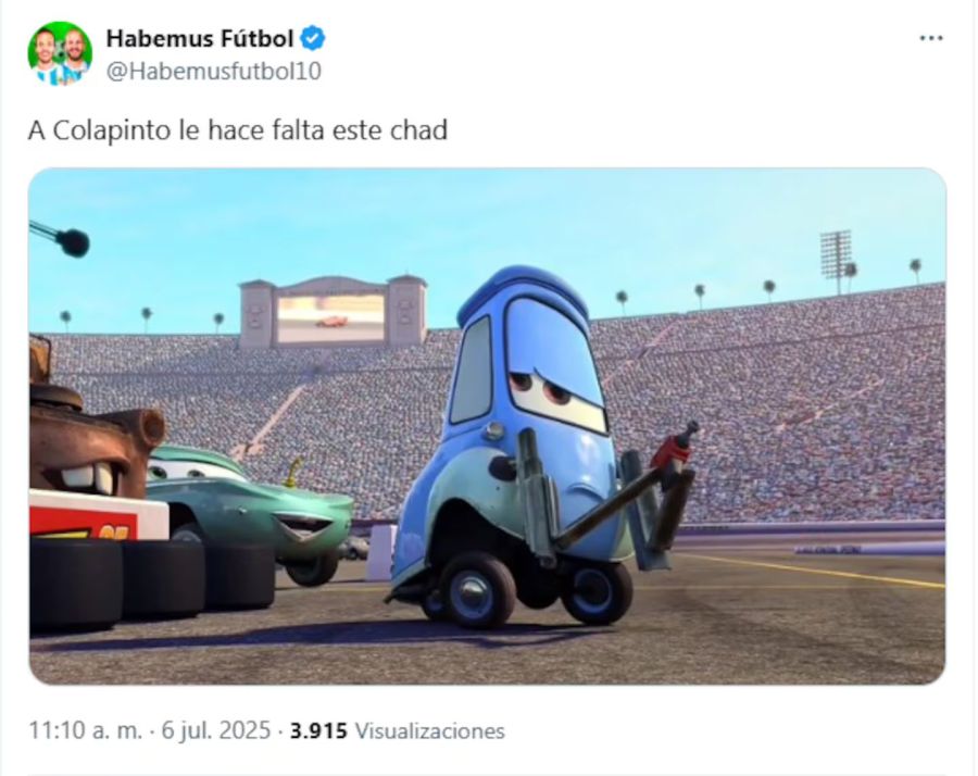Memes Colapinto 