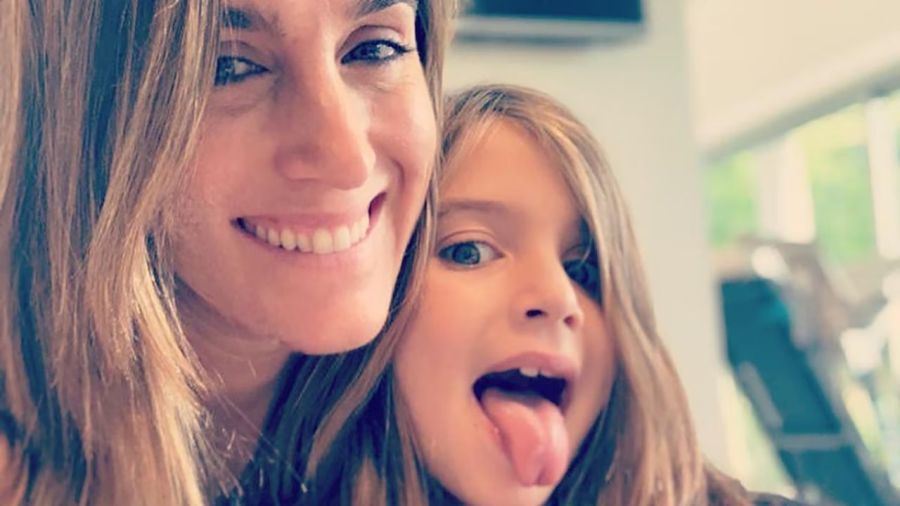 Soledad Pastorutti con su hija Regina