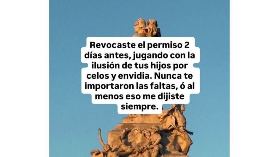La China Suárez contra Benjamín Vicuña
