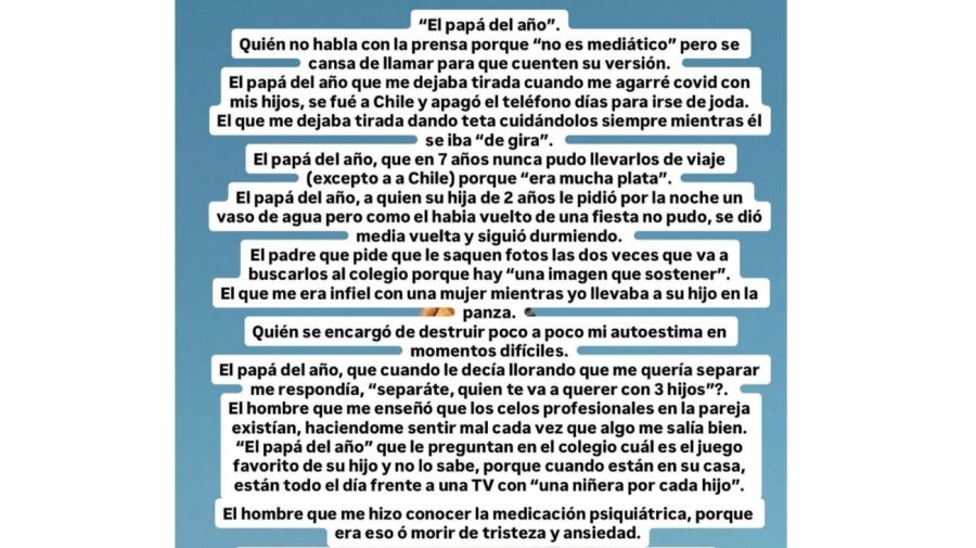 La China Suárez contra Benjamín Vicuña