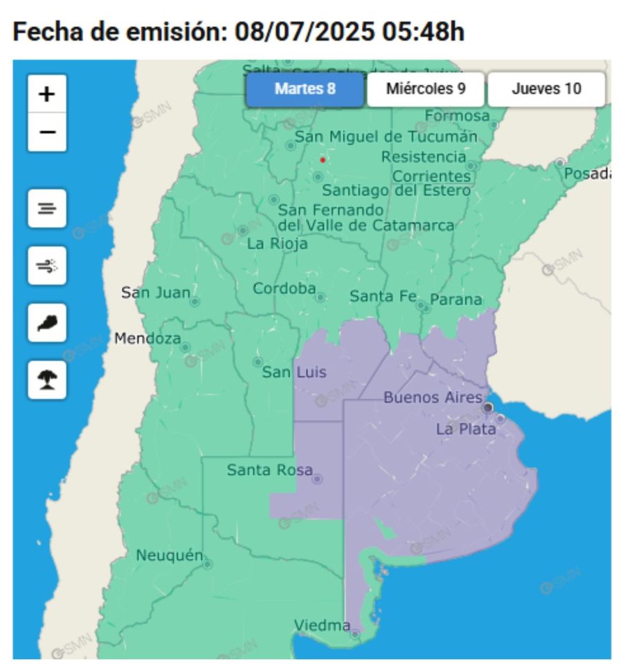 Niebla SMN