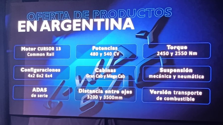 IVECO presentó el S-Way en la Argentina