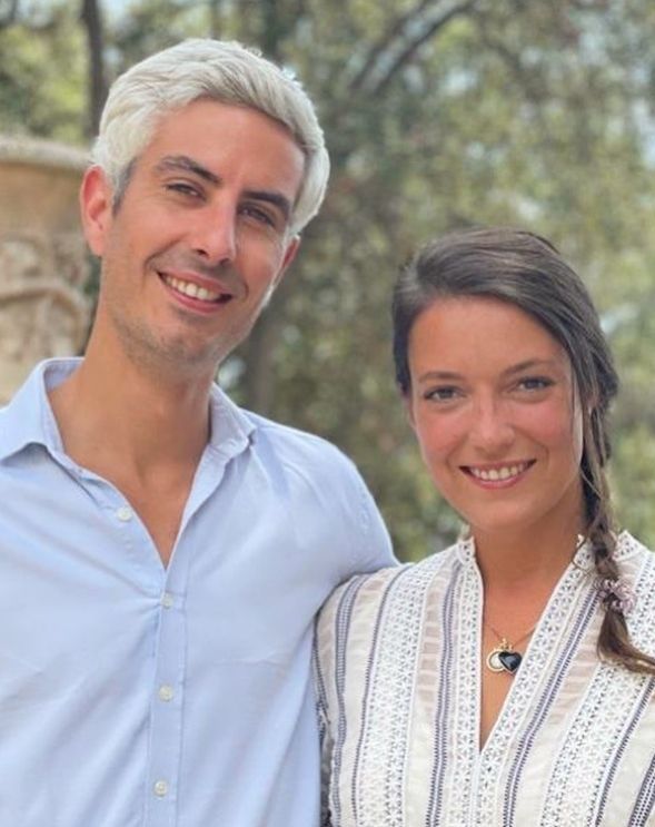 Nicolas Bagory y Alejandra de Luxemburgo