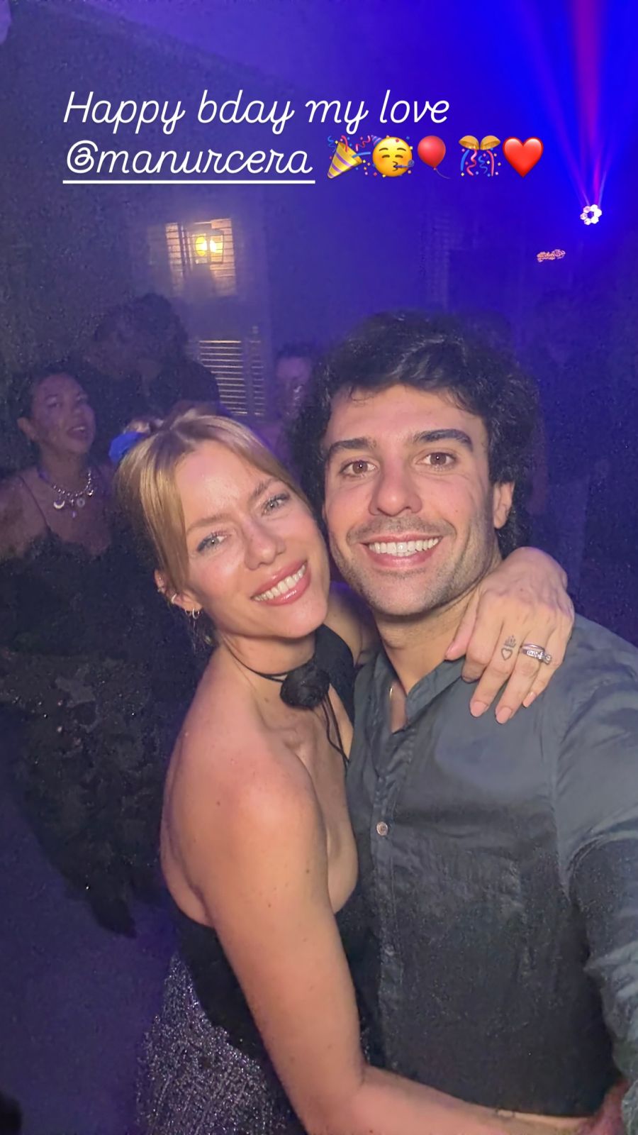 Nicole Neumann y Manu Urcera