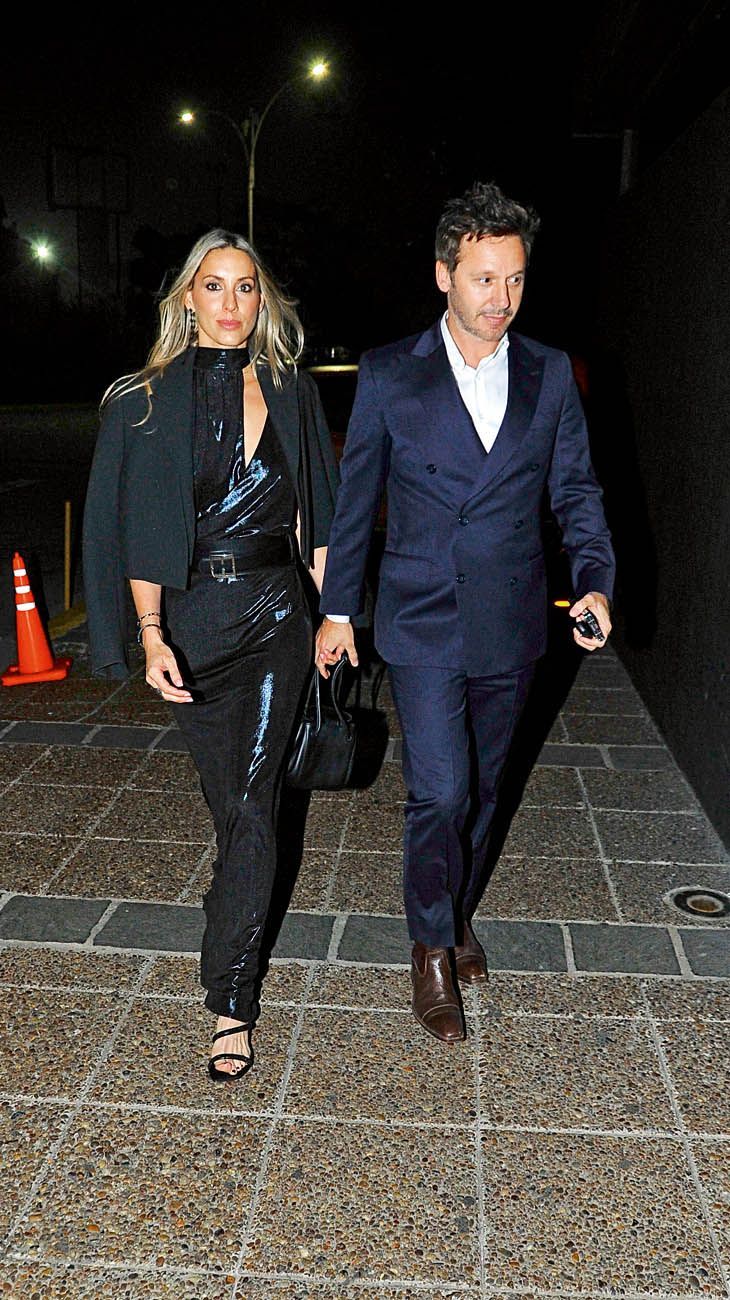 Anita Espasandin y Benjamín Vicuña