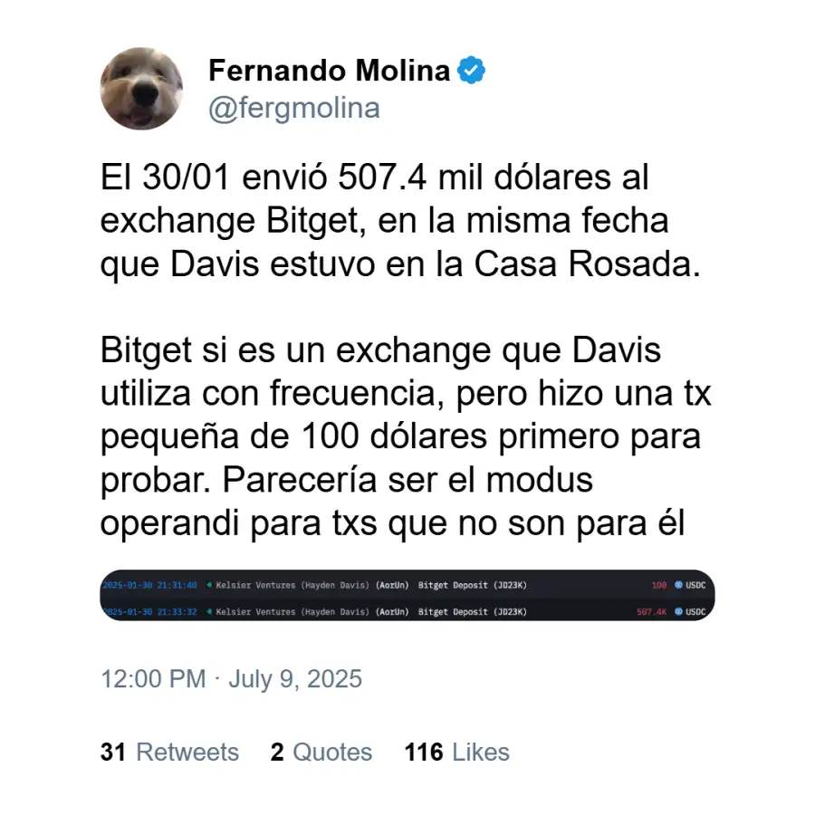 Denuncia Fernando Molina Caso Libra 2
