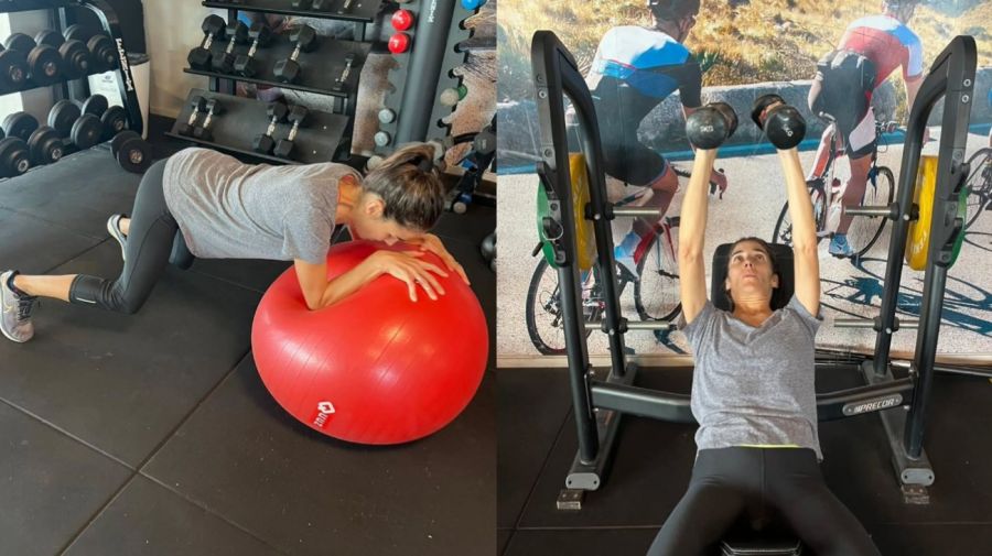 El entrenamiento de Juana Viale