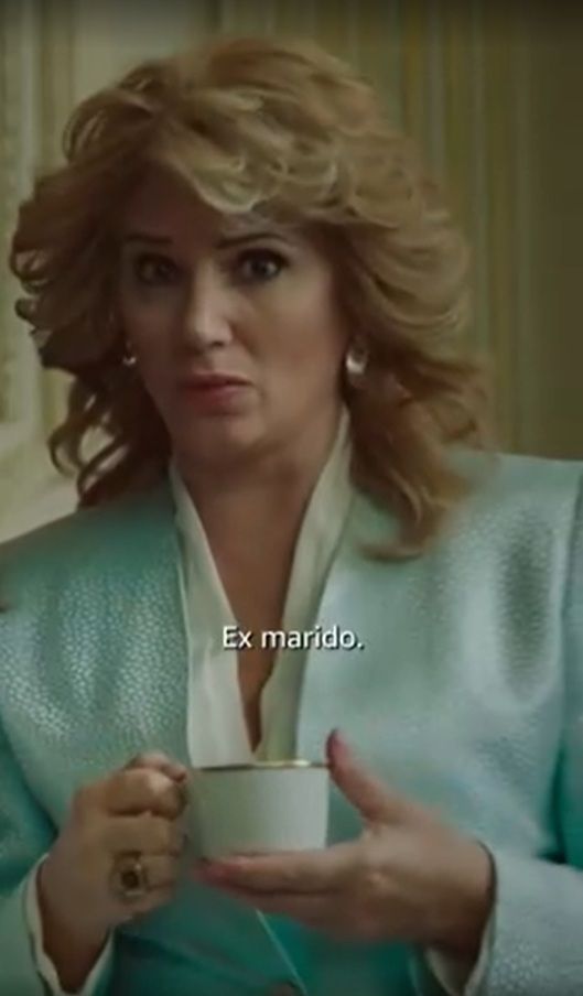 Griselda Siciliani en Menem, la serie