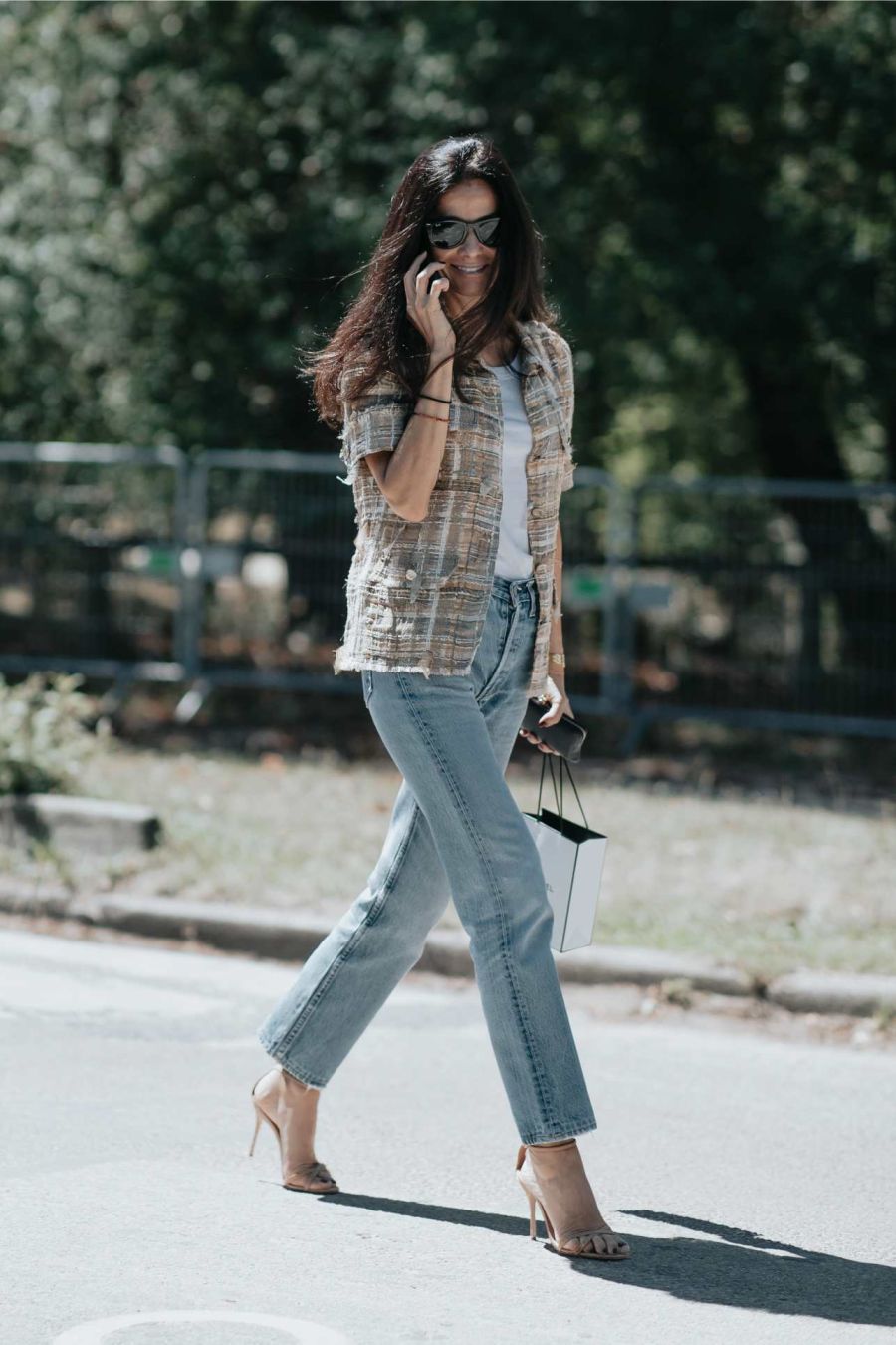Jeans tiro medio