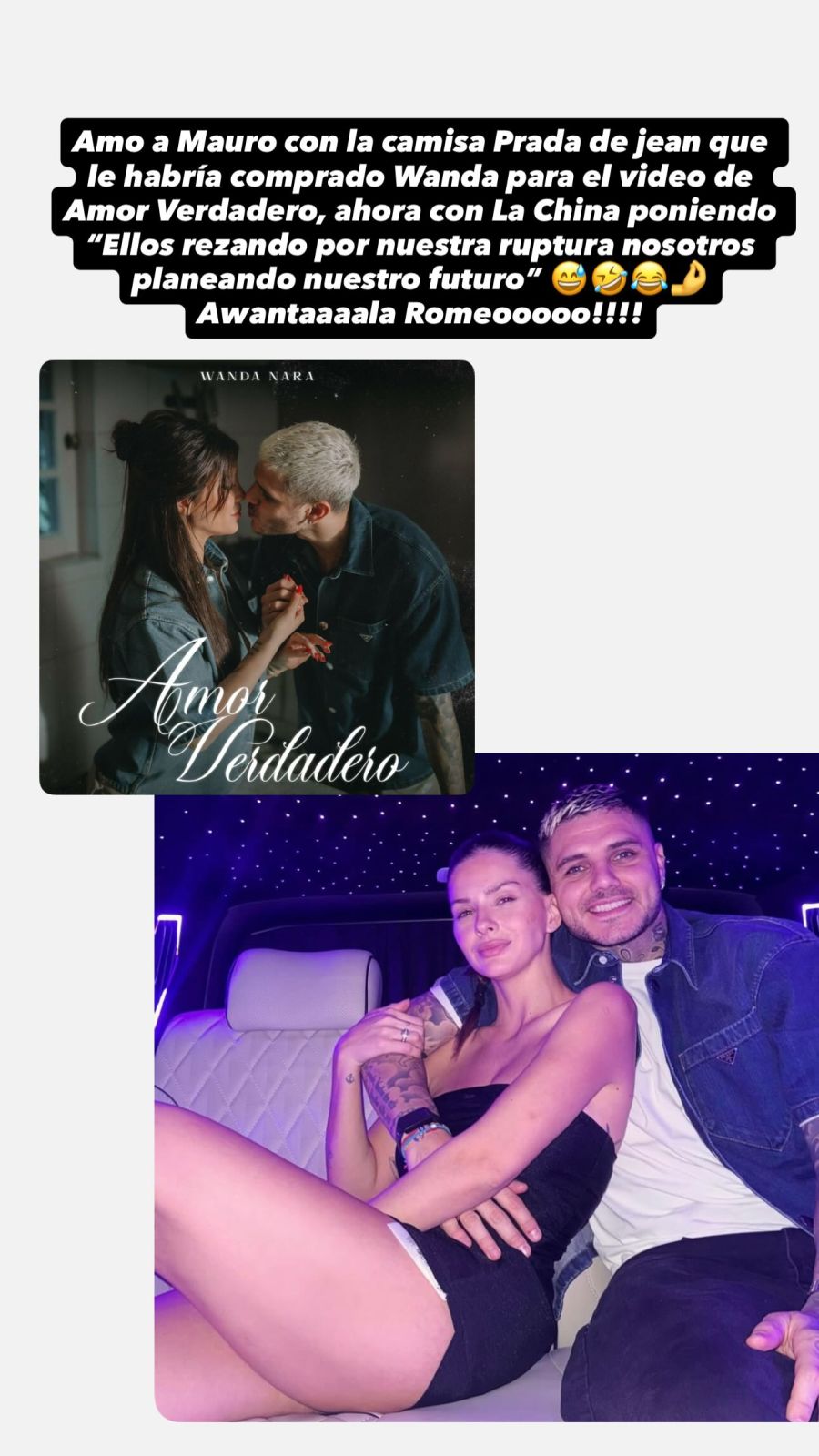 Mauro Icardi, China Suárez, Wanda Nara