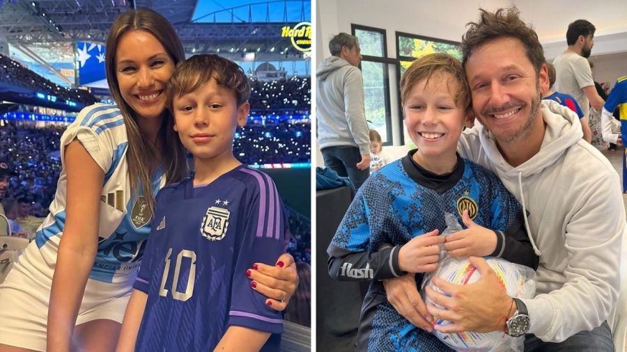 Pampita, Benjamín Vicuña, Beltrán Vicuña