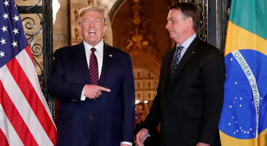 Trump con Jair Bolsonaro 20250710