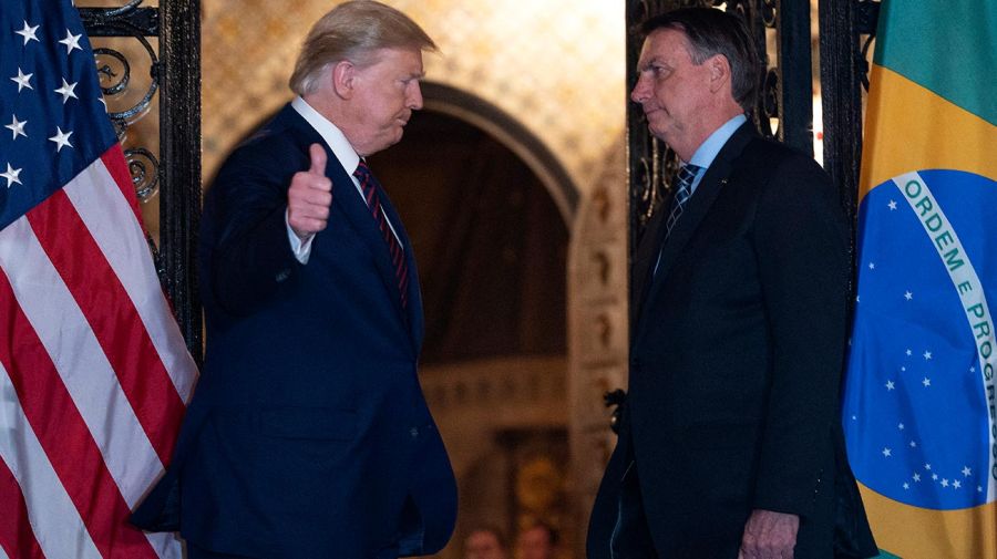 Trump y Bolsonaro 10072025