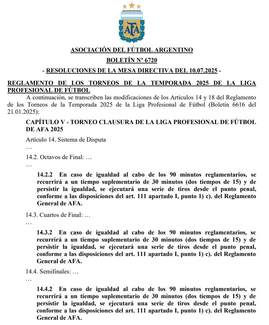 Boletin AFA