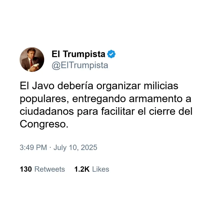 Posteo El Trumpista
