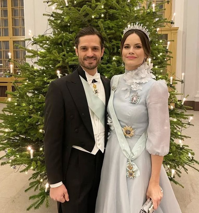 Sofía y Carlos Felipe de Suecia