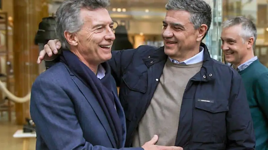 Jorge e Mauricio Macri