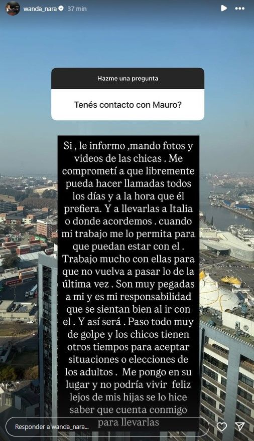 Wanda Nara respuestas