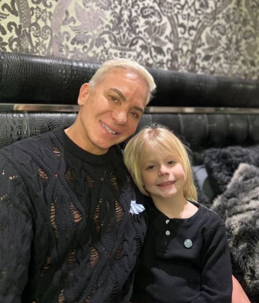 Flavio Mendoza y su hijo, Dionisio