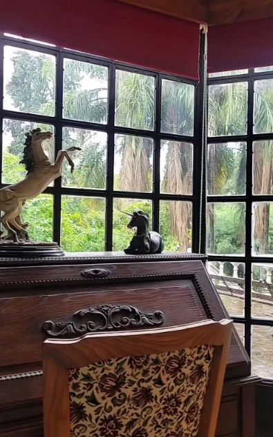 La casa de Osvaldo Laport y Viviana Sáez