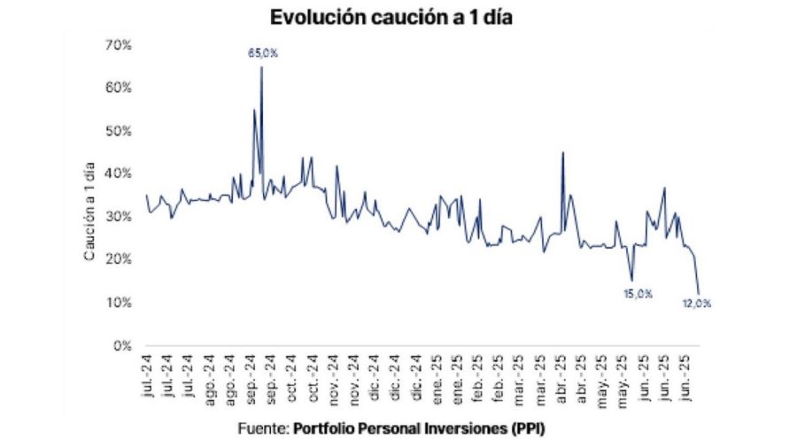 Tasas de caución