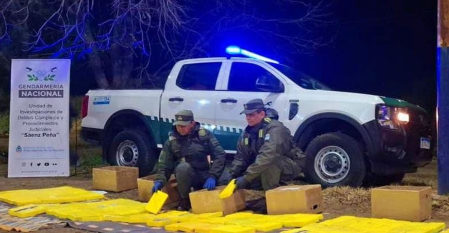 Incautaron un camión con 172 kilos de cocaína en Chaco 20250714