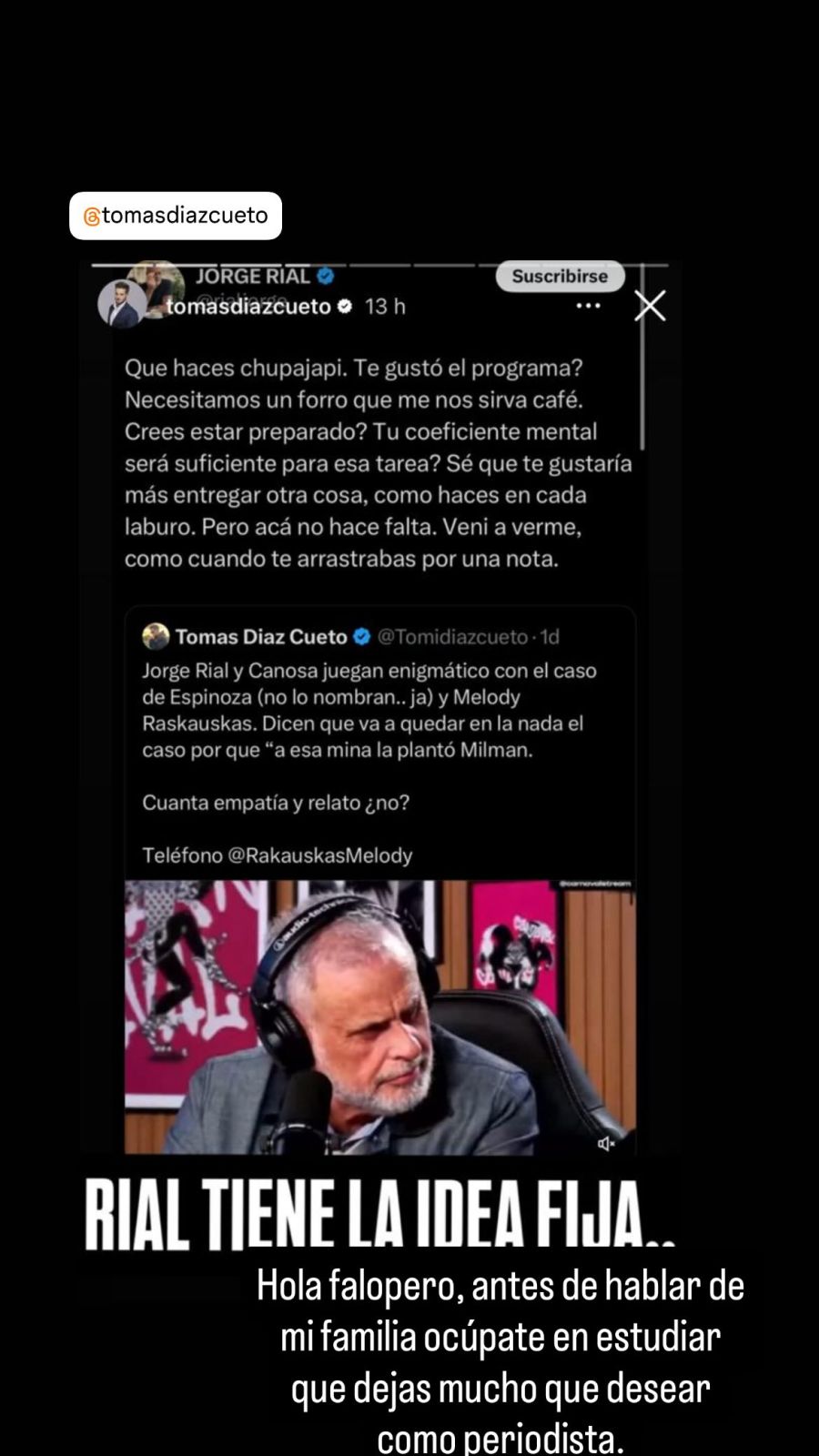 Posteos de Morena Rial