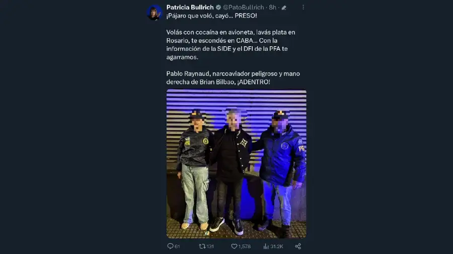 Detención de Pablo Raynaud