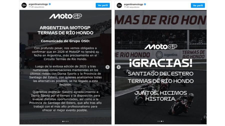 MotoGP Termas despedida