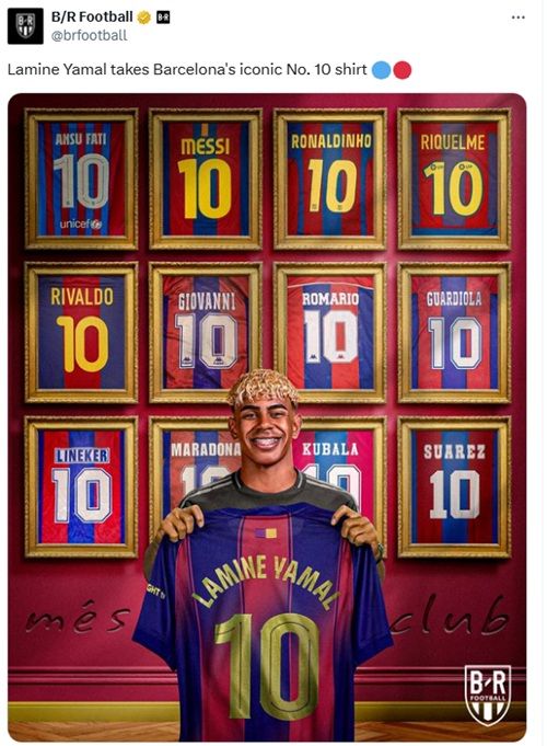 10s del Barca