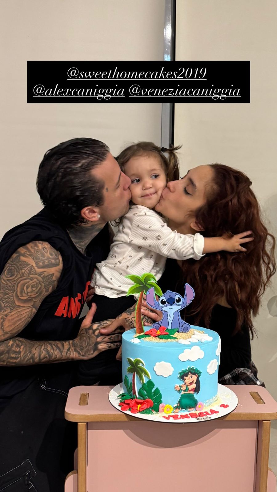 Alex Caniggia, Melody Luz