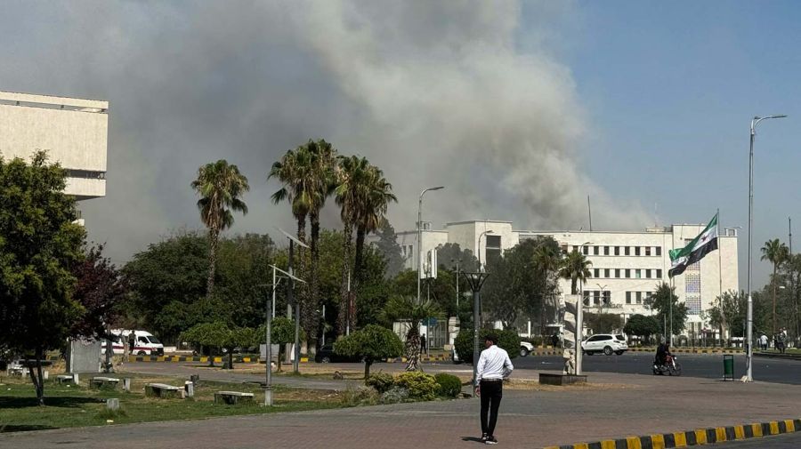  Bombardeos de Israel en Damasco 16072025