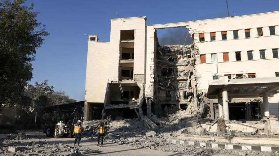  Bombardeos de Israel en Damasco 