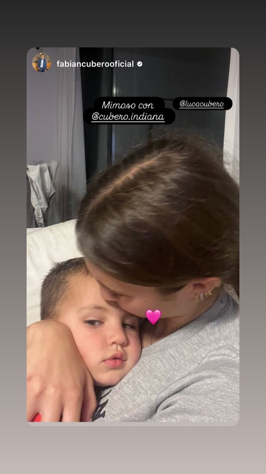 Nicole Neumann, Indiana Cubero, Cruz Urcera, Allegra Cubero, Sienna Cubero, Manu Urcera