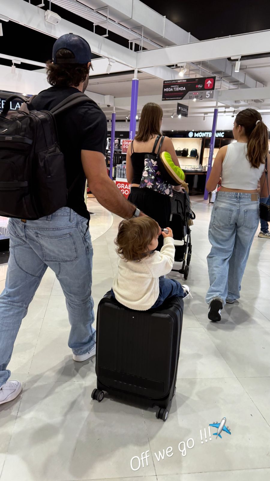 Nicole Neumann, Indiana Cubero, Cruz Urcera, Allegra Cubero, Sienna Cubero, Manu Urcera