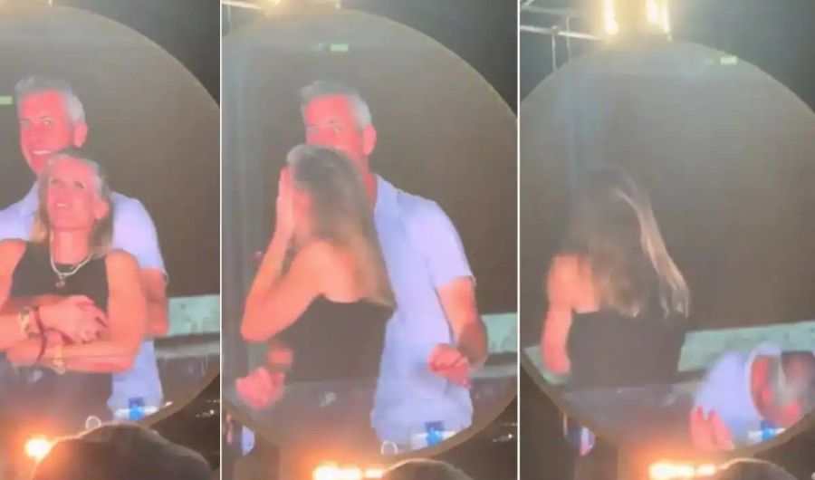 Andy Byron y Kristin Cabot, recital de Coldplay