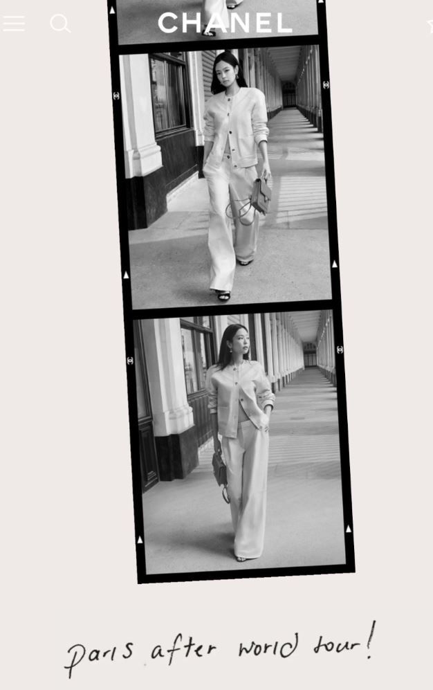 JENNIE protagoniza la precoleccion 25FW de Chanel
