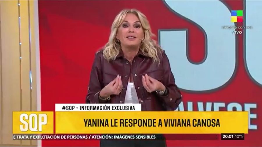 Yanina Latorre le responde a Viviana Canosa