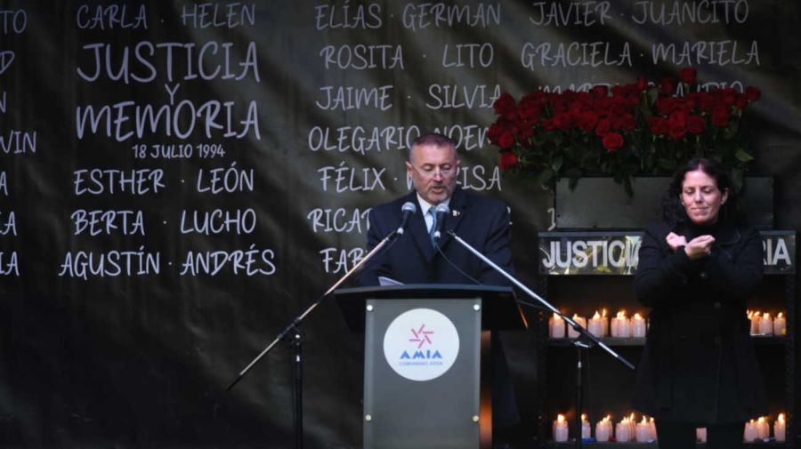 Acto por los 31 años del atentado a la AMIA 20250718