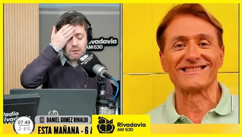 Daniel Gómez Rinaldi en Radio Rivadavia 2