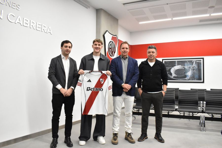 Facundo Colidio renovó en River
