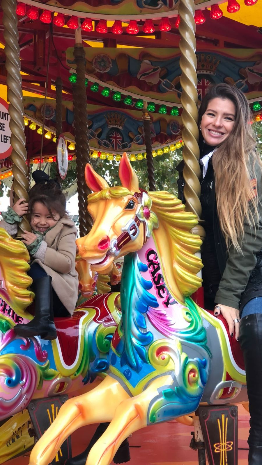 La China Suárez y su hija Rufina