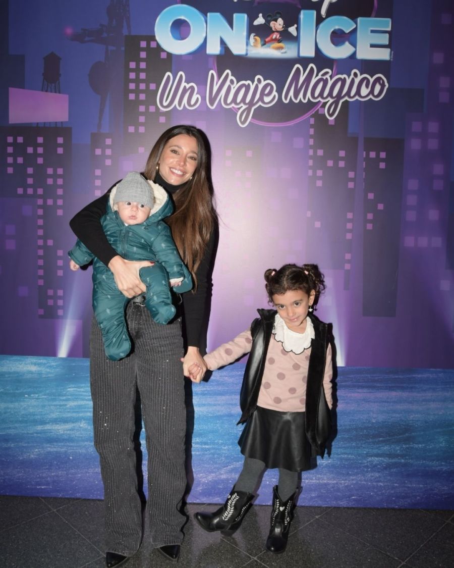 Sol Pérez y su hijo Marco