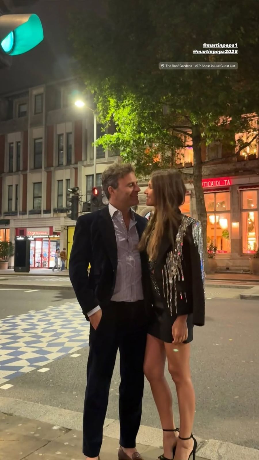 Pampita, Martín Pepa