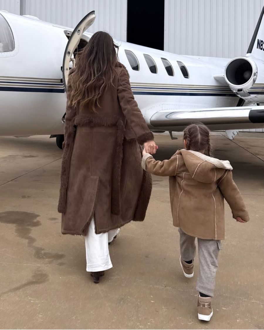 Pampita y su hija Anita
