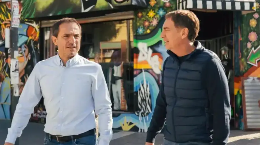 Sebastián Abella y Diego Santilli