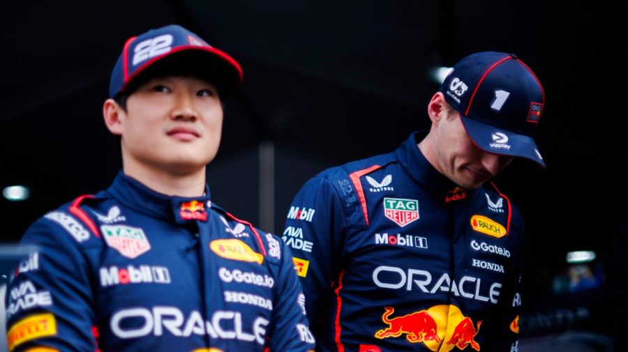 Verstappen y Tsunoda